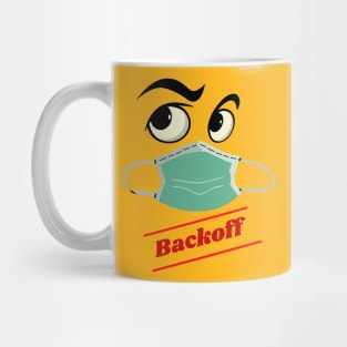 Social distancing Backoff Mug